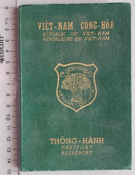Republic of South Vietnam Passport, 1960