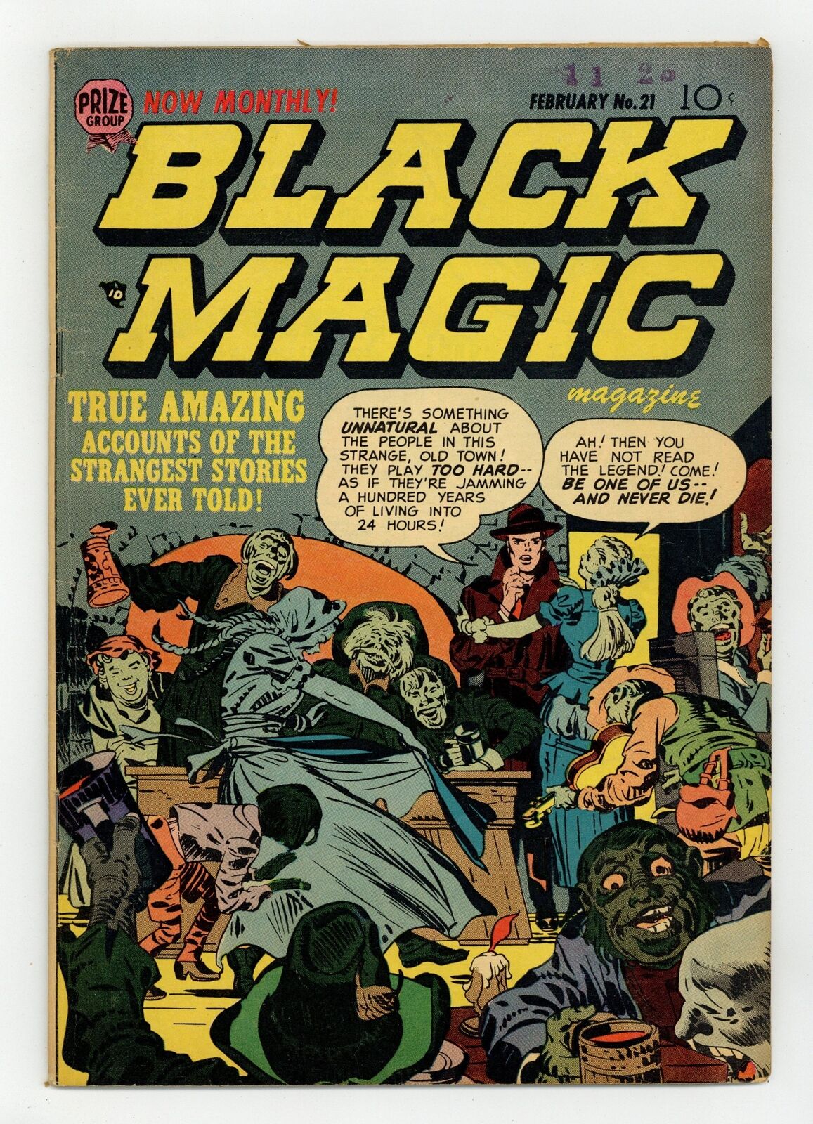 Black Magic Vol. 3 #3 GD/VG 3.0 1953