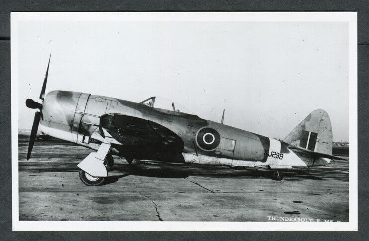 WWII RAF Aircraft Photo Republic P-47 Thunderbolt II KJ299 Royal Air Force