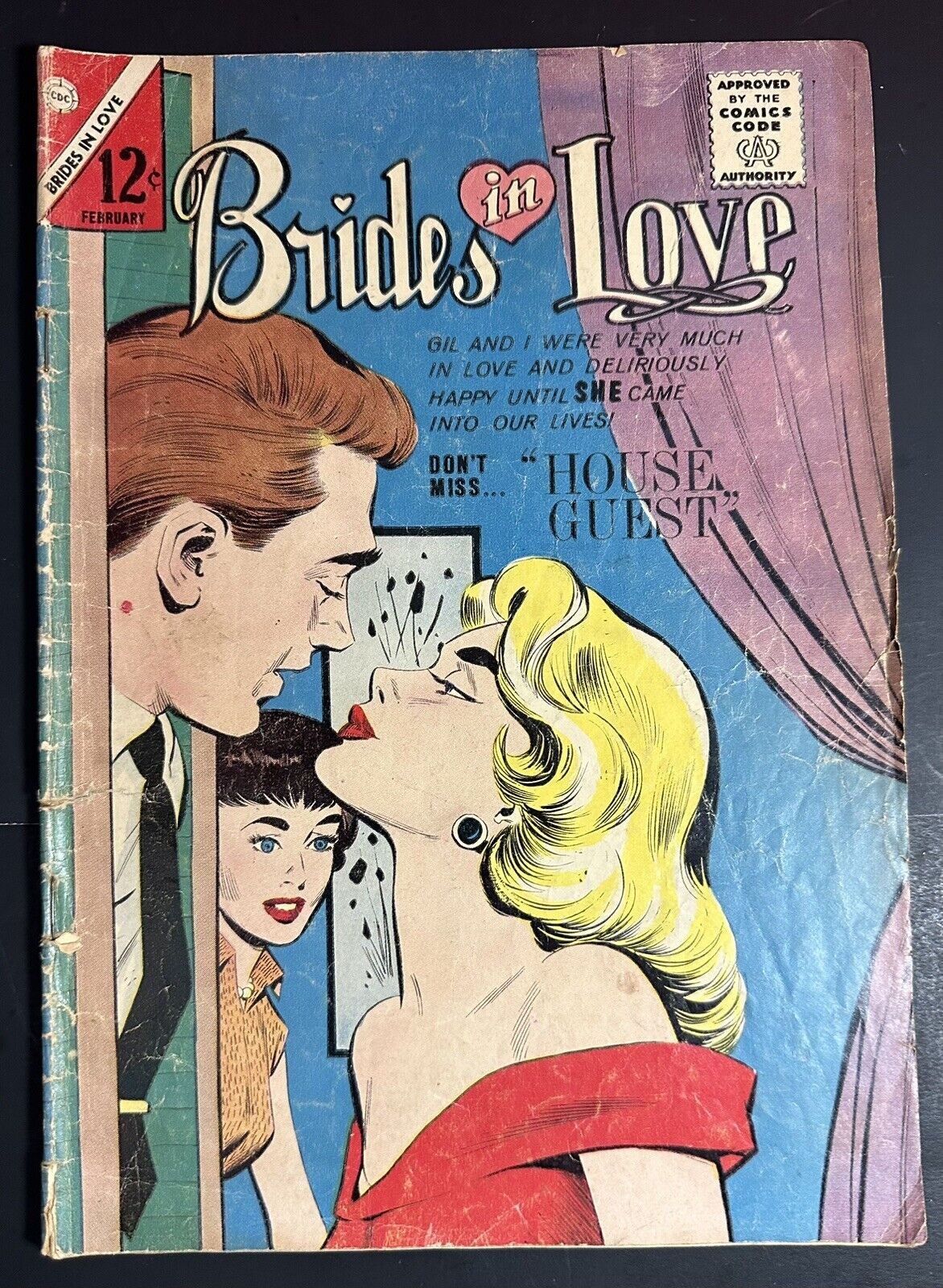 BRIDES IN LOVE #40 Charlton Comics 1964 Giordano GGA C; RARE;  FN+