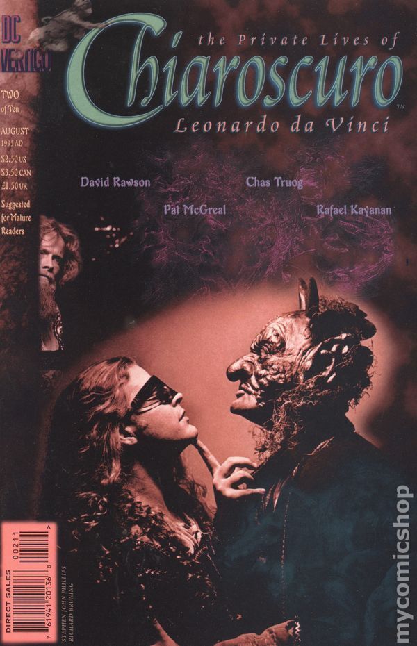 Chiaroscuro The Private Lives of Leonardo Da Vinci #2 VG 1995 Stock Image