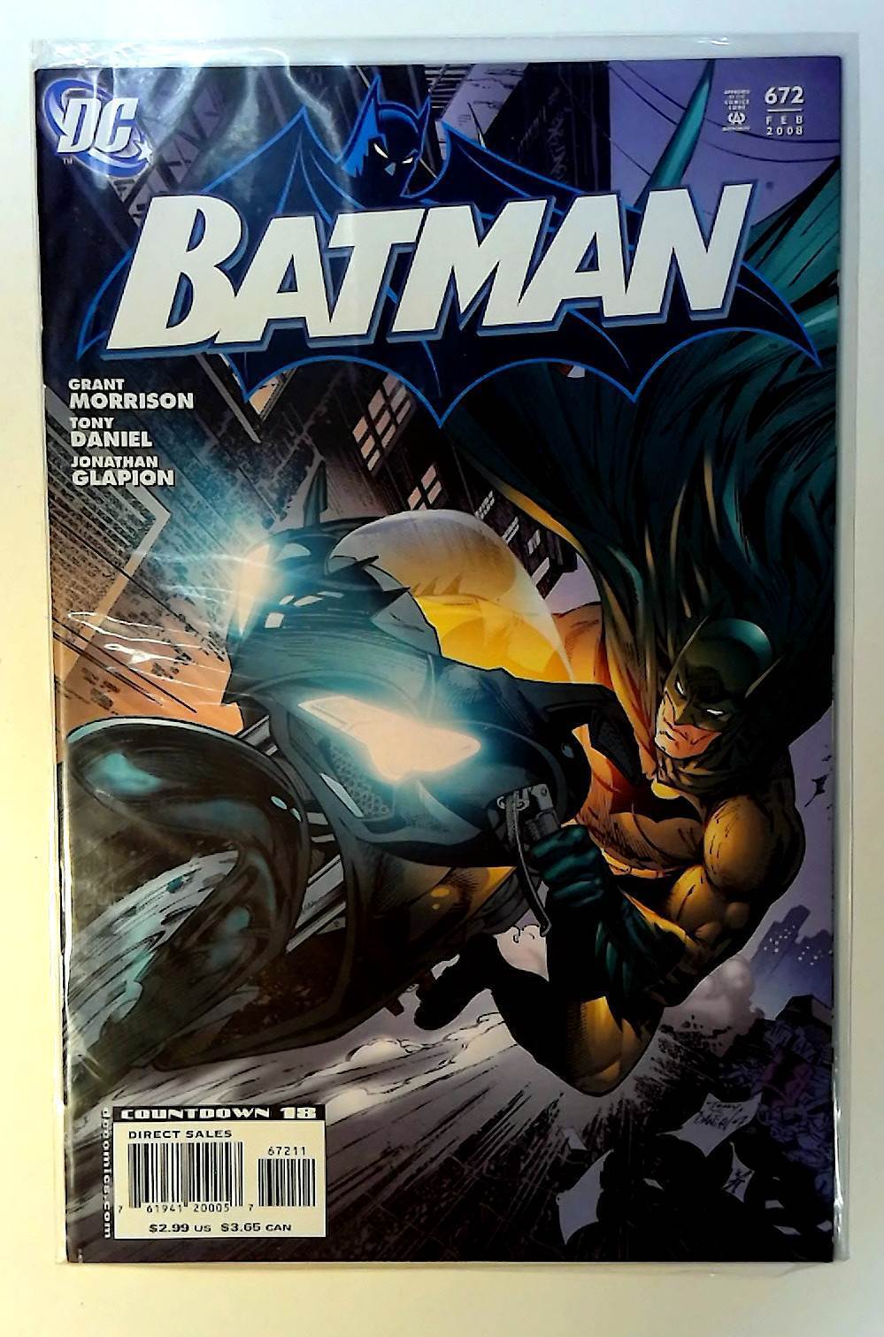 Batman #672 DC Comics (2008) NM- R.I.P. 1st Print Comic Book