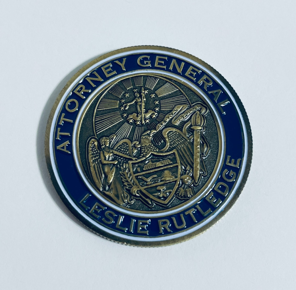 Arkansas Office Of Attorney General Challenge Coin Protection Detail Police
