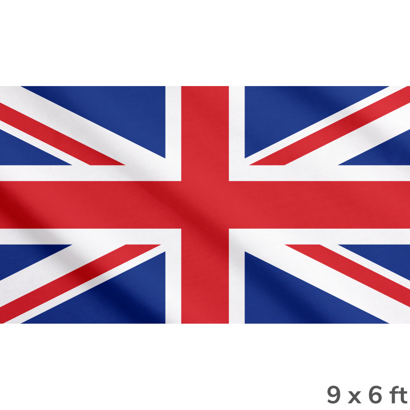 Extra Large Union Jack (9x6ft) Giant Massive Huge Union Flag Free UK Delivery