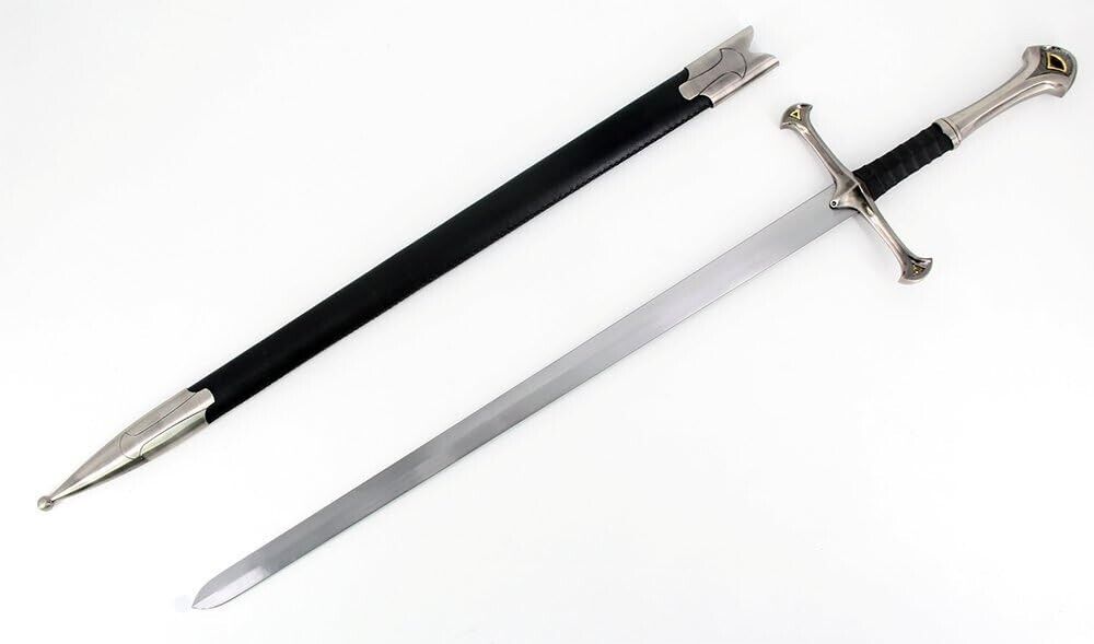 Medieval Crusader Sword with Scabbard
