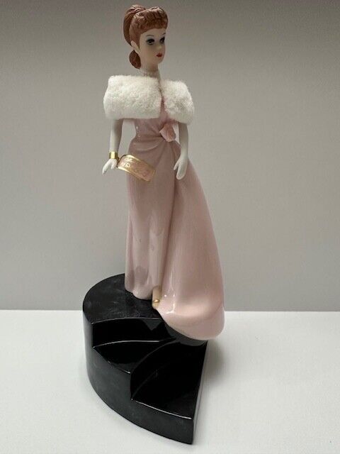 1993 Vintage Enesco Limited Edition Enchanted Evening 1960 Musical Box Barbie