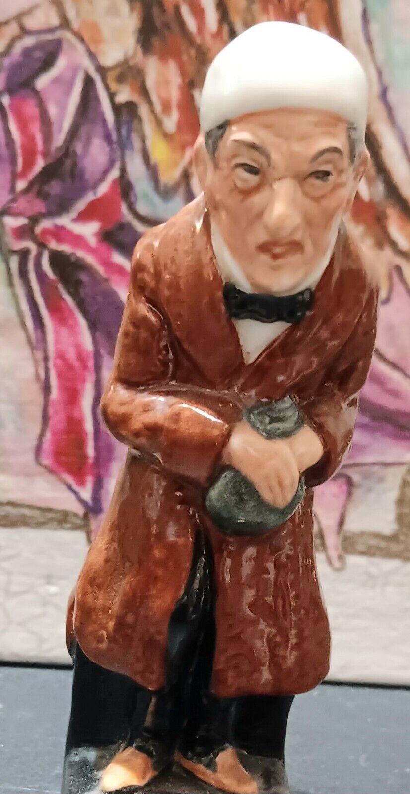 rare Scrooge  vintage royal doulton figurines