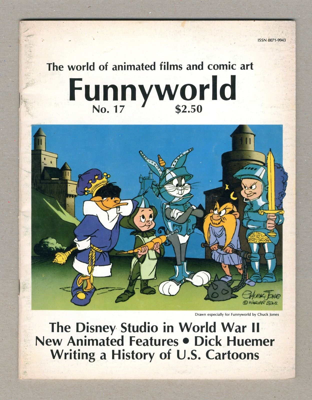 Funnyworld Fanzine #17 VG+ 4.5 1977 Low Grade