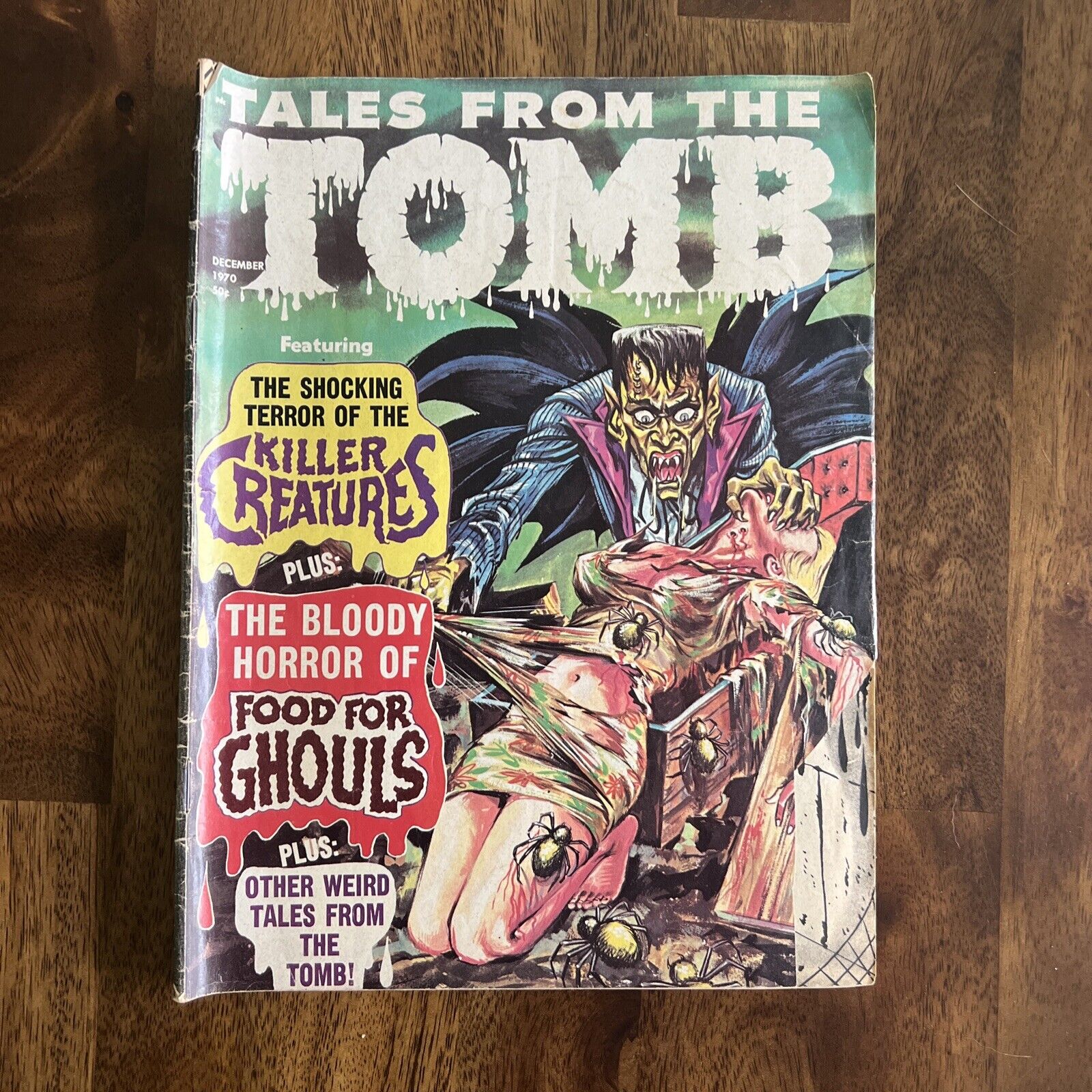 1970 Tales From the Tomb Magazine Vol. 2  #6