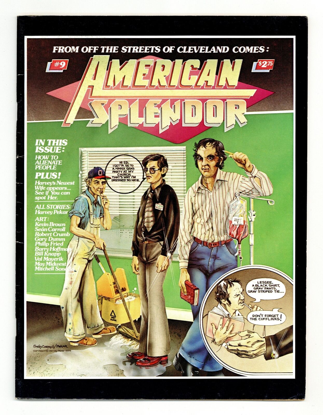 American Splendor #9 FN+ 6.5 1984