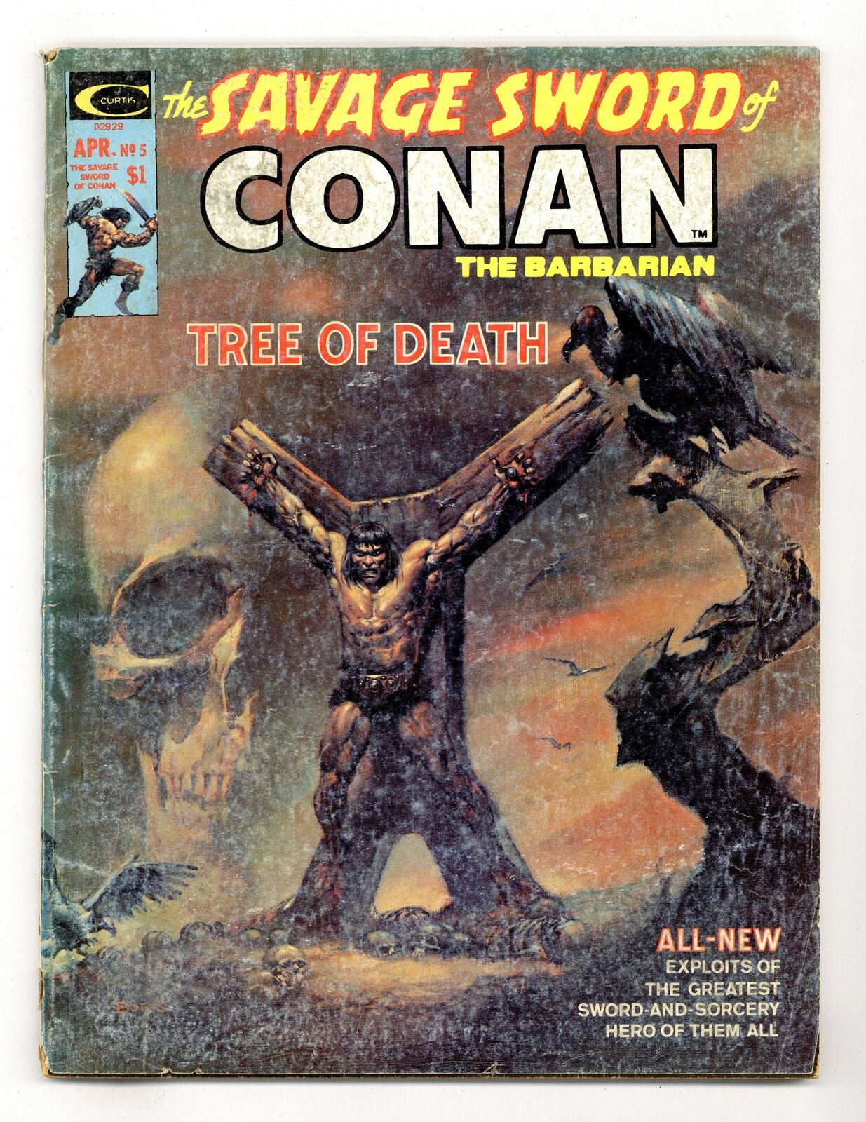 Savage Sword of Conan #5 GD/VG 3.0 1975