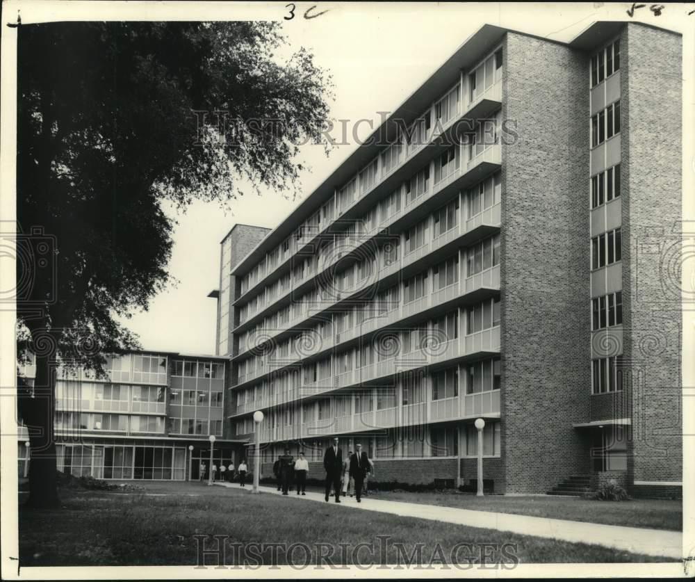 1961 Press Photo Robert Sharp Memorial Hall Tulane University - noc72489