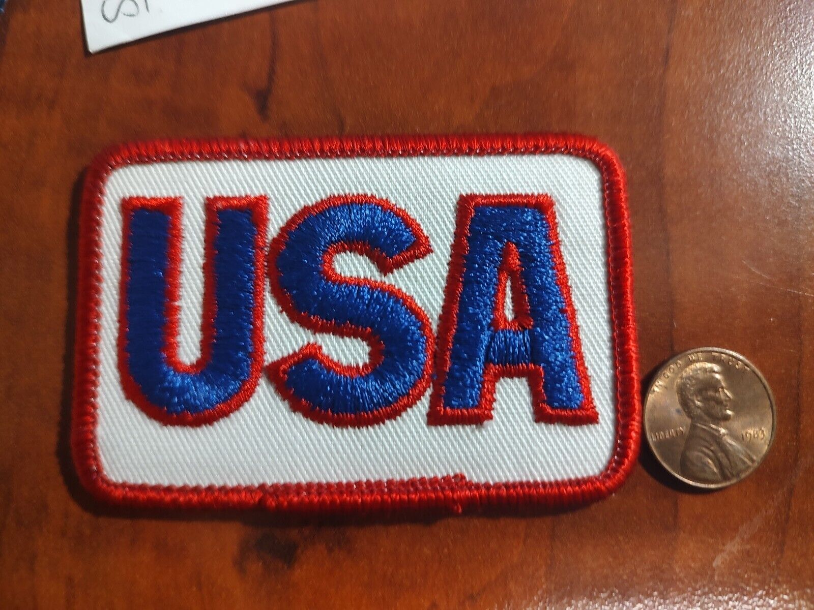 Vintage Voyager USA Patch Emblem United States Patriotic NEW Iron-On or Sew