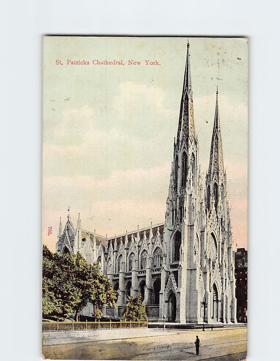 Postcard St. Patricks Cathedral New York City New York USA