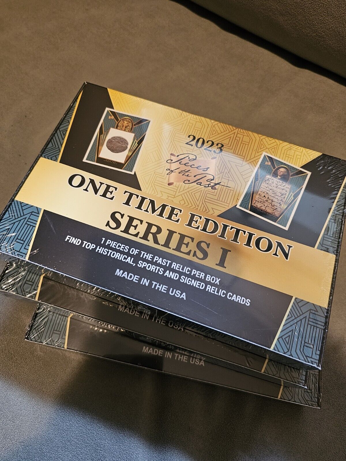 Pieces Of The Past 2023 One Time Edition Series 1 Sealed Box Lot (3 Boxes)