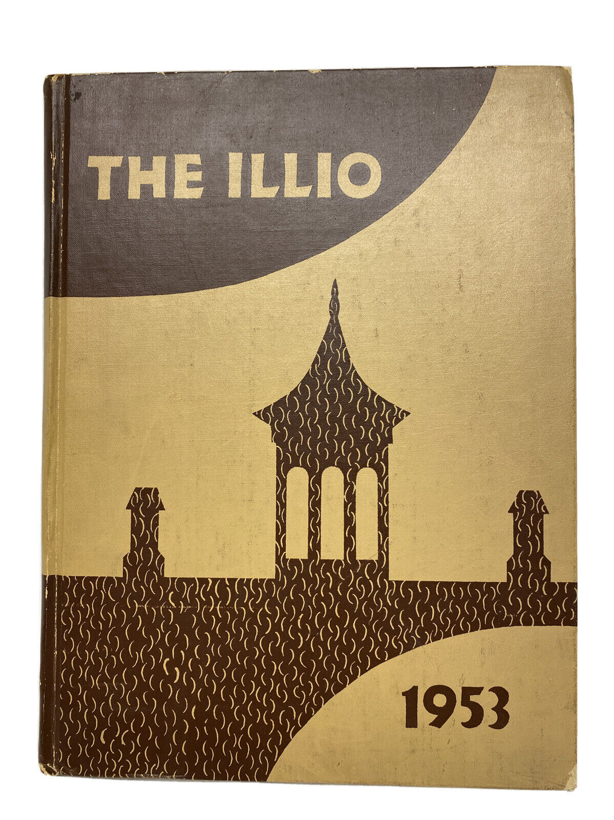 1953 University of Illinois Yearbook The Illio