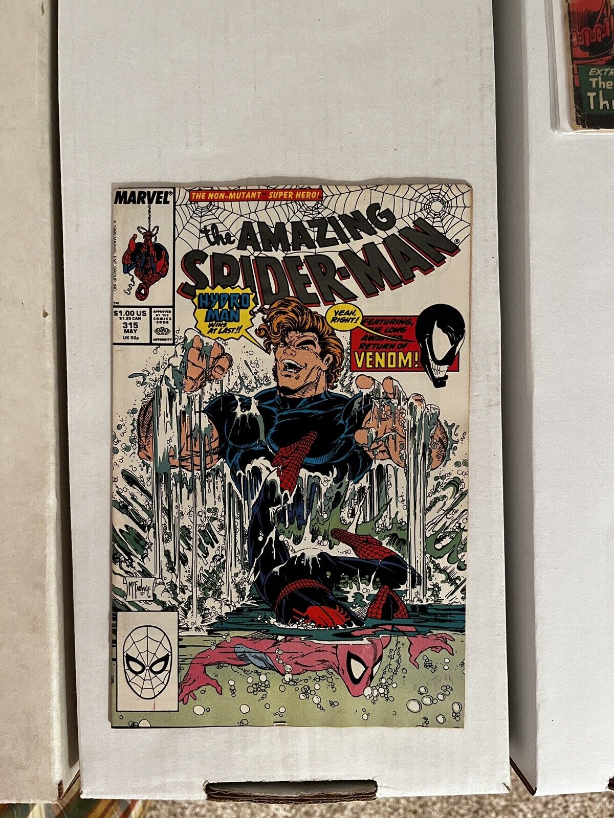 The Amazing Spider-Man #315 Marvel 1st Print Todd McFarlane 1st Cover 2nd App