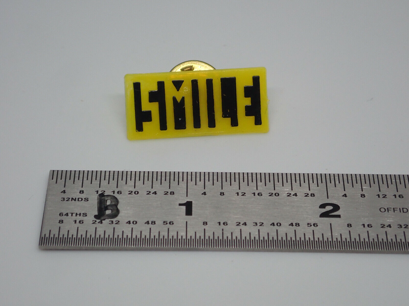 SMILE Vintage Lapel Pin