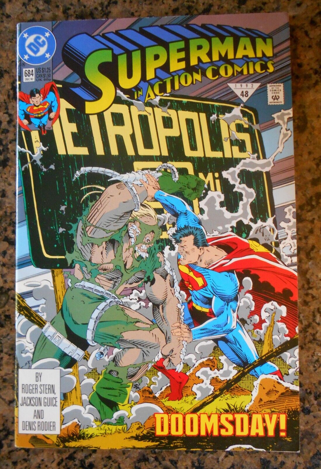 Superman In Action #684 DC Comics 1992