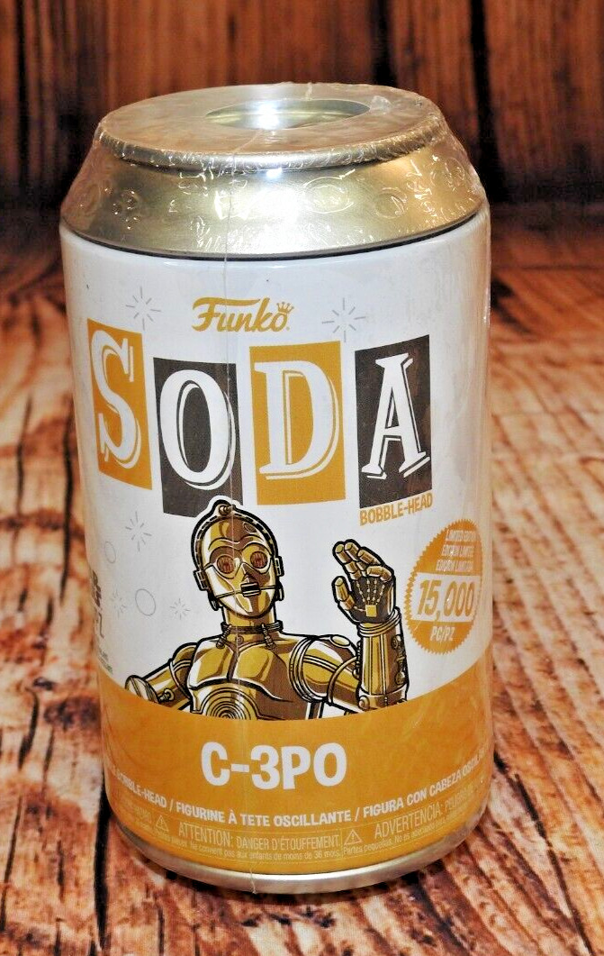 FUNKO SODA Star Wars C-3PO C3PO Vinyl Figurine Factory Sealed Can 1 of 15,000