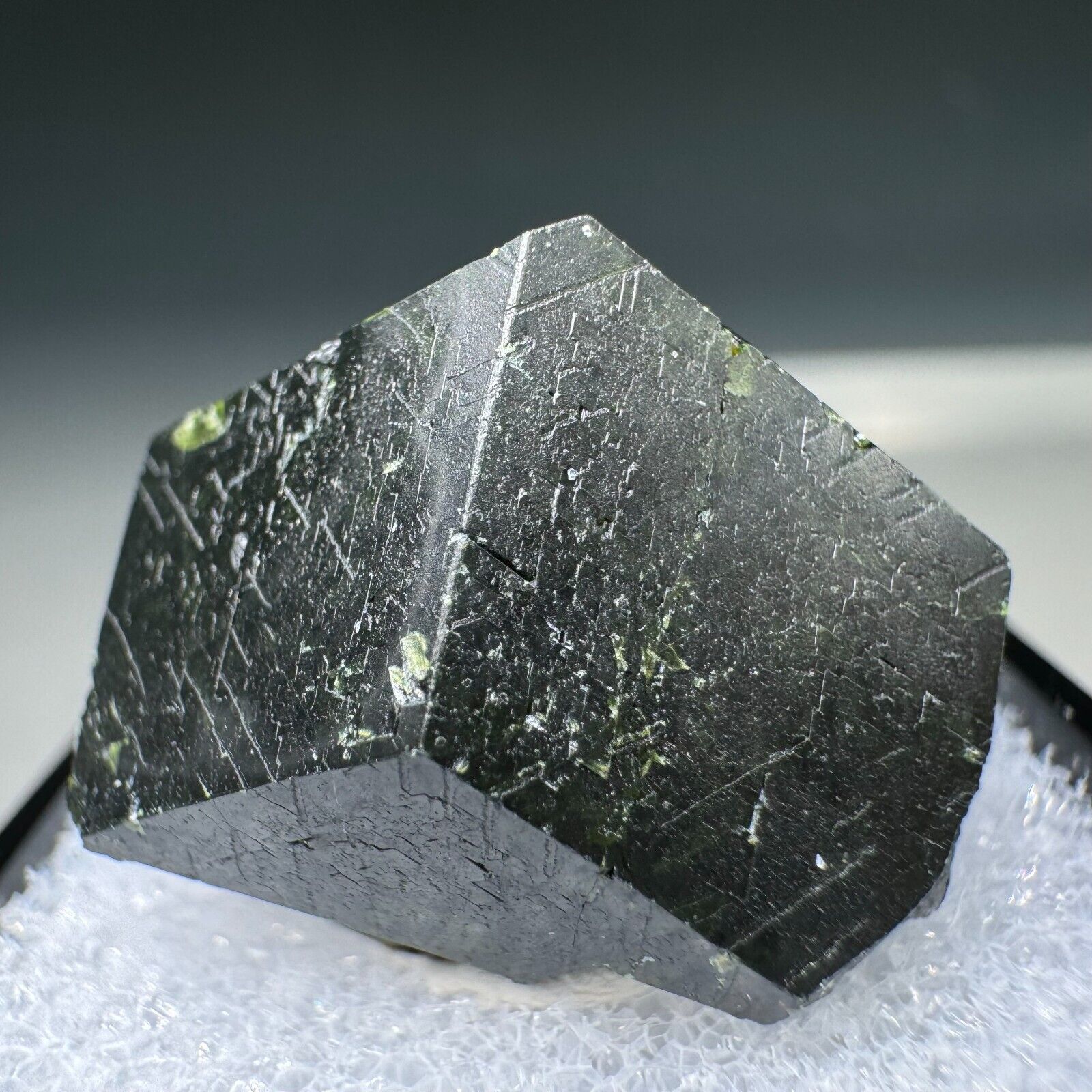 Sharp Green Andradite Garnet Crystals: Huanggang mine, Inner Mongolia China- NEW