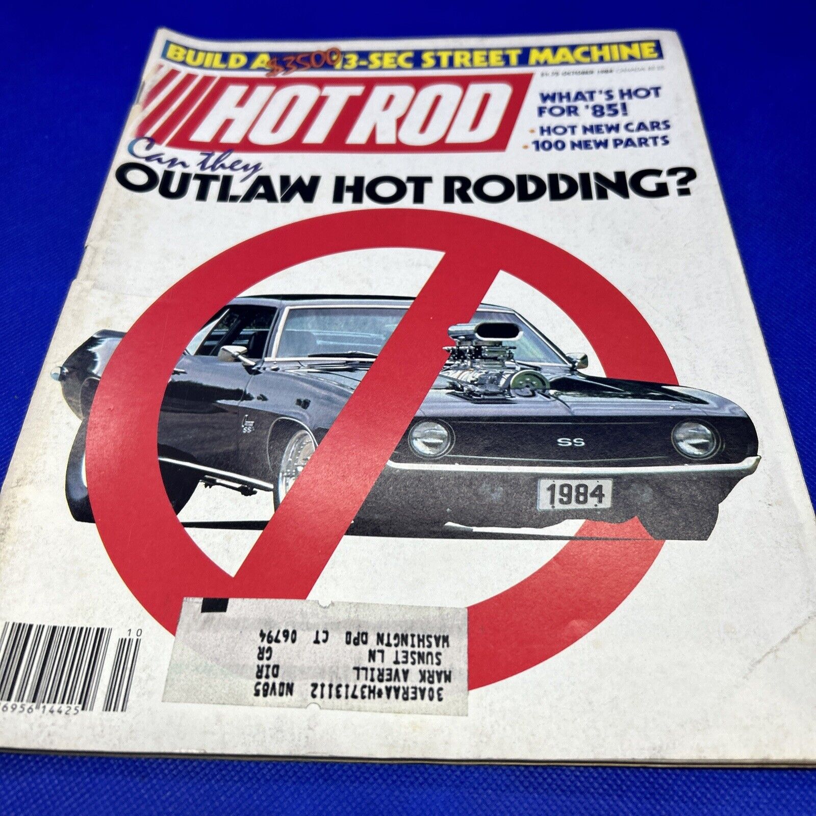 VTG Hot Rod Magazine October 1984