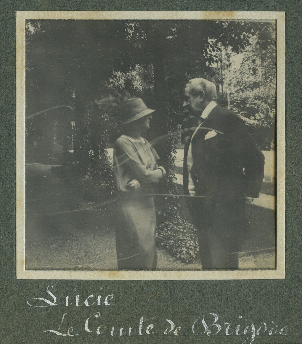 Ernesta Stern Fund. Louise Stern and the Count of Brigode. 1923-24. Judaica.