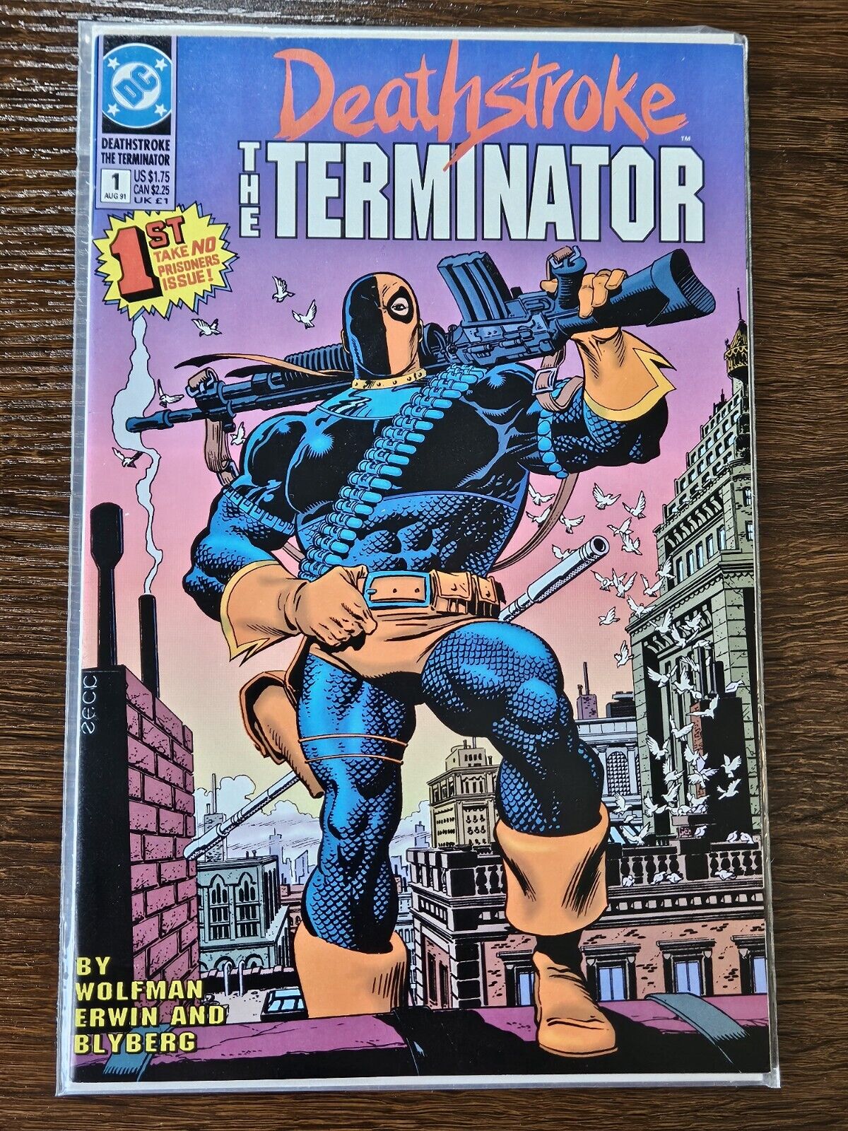 Deathstroke The Terminator #1 VF (DC Comics 1991) 1st Solo Deathstroke Series 