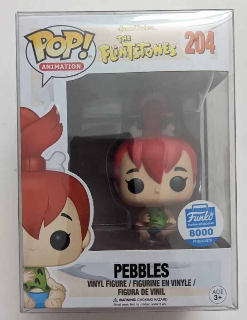 Funko Pop Animation 204 The Flinstones Pebbles, Limited 8000 Pieces, New