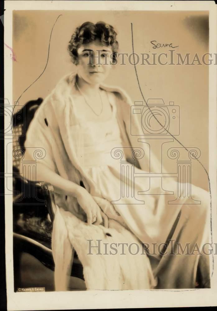1923 Press Photo Mrs. R. Leslie Craigie in Washington - kfa07473