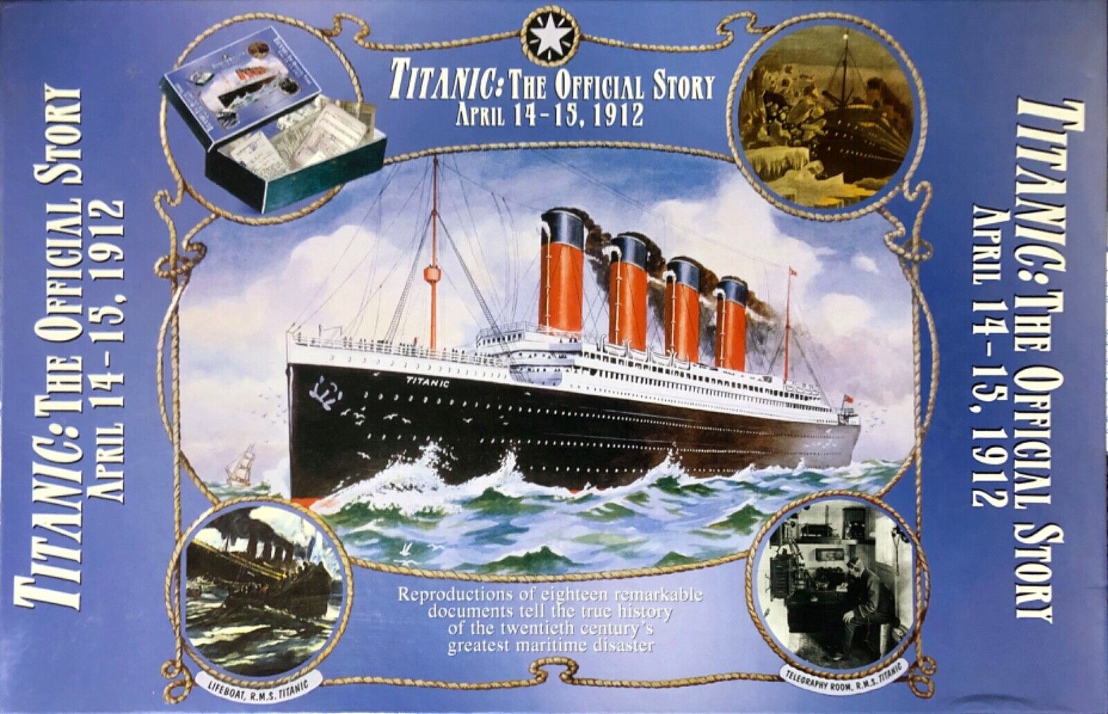TITANIC: THE OFFICIAL STORY – Repros of information and photos of Investigation