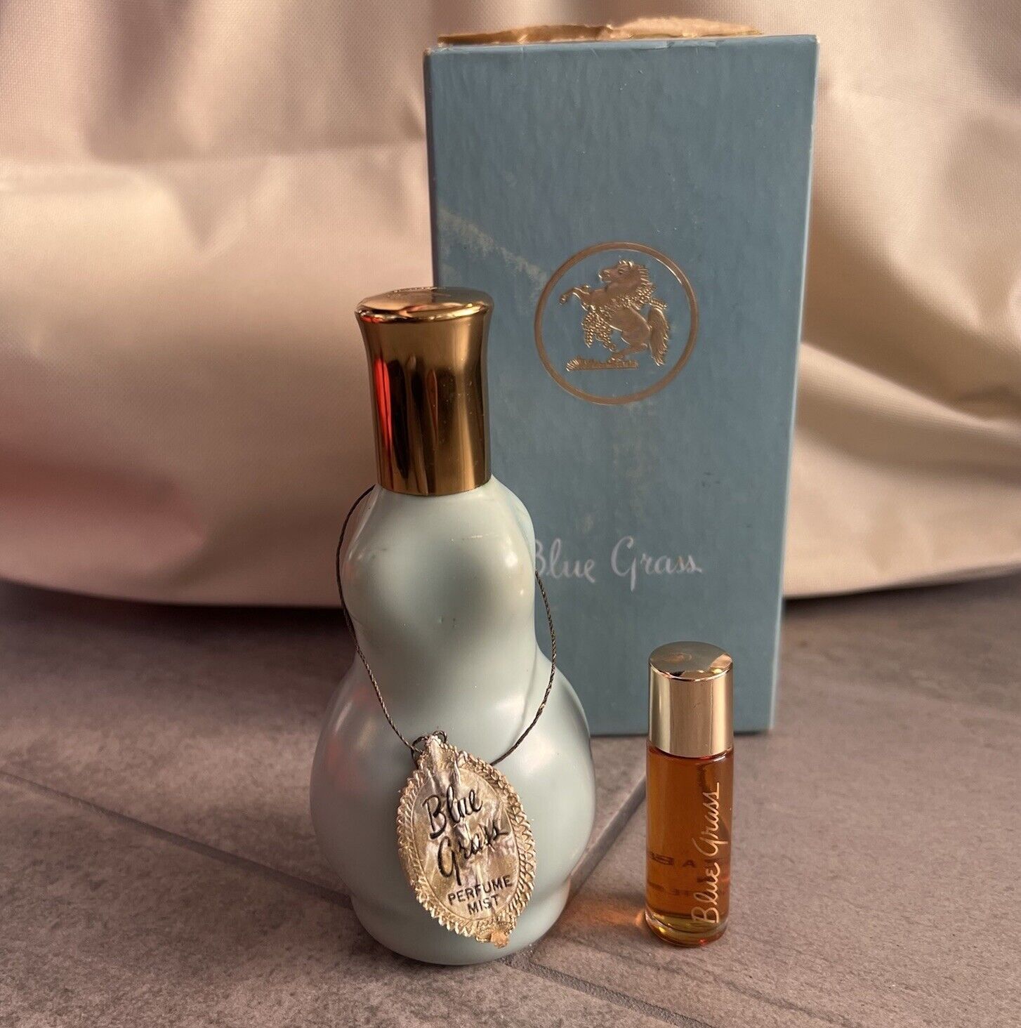 Elizabeth Arden Blue Grass Rare 2 Piece Perfume Set 3 fl oz