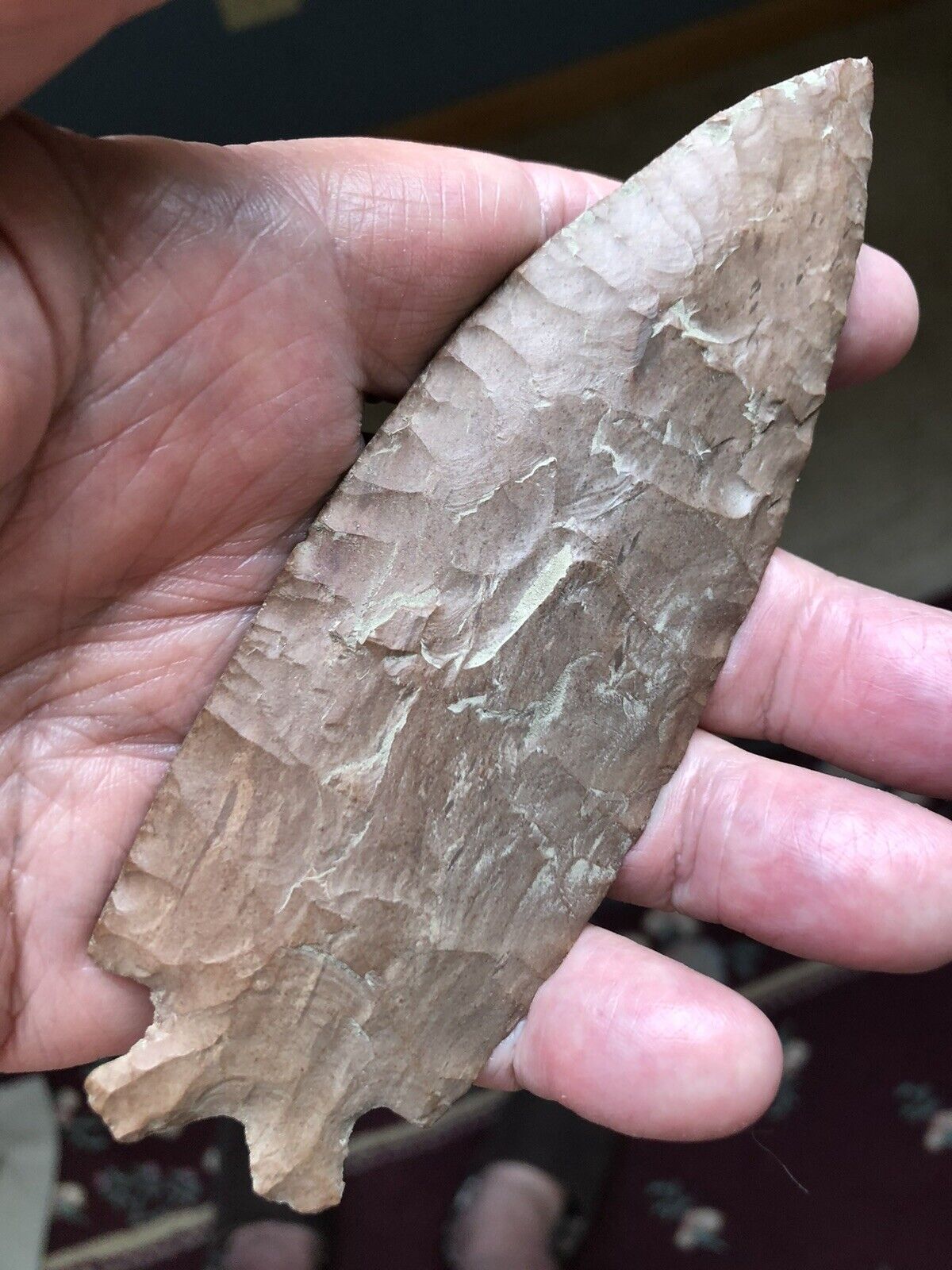 HUGE 5 1/4” TENN Benton Decatur co Tennessee Find Relic Arrowhead