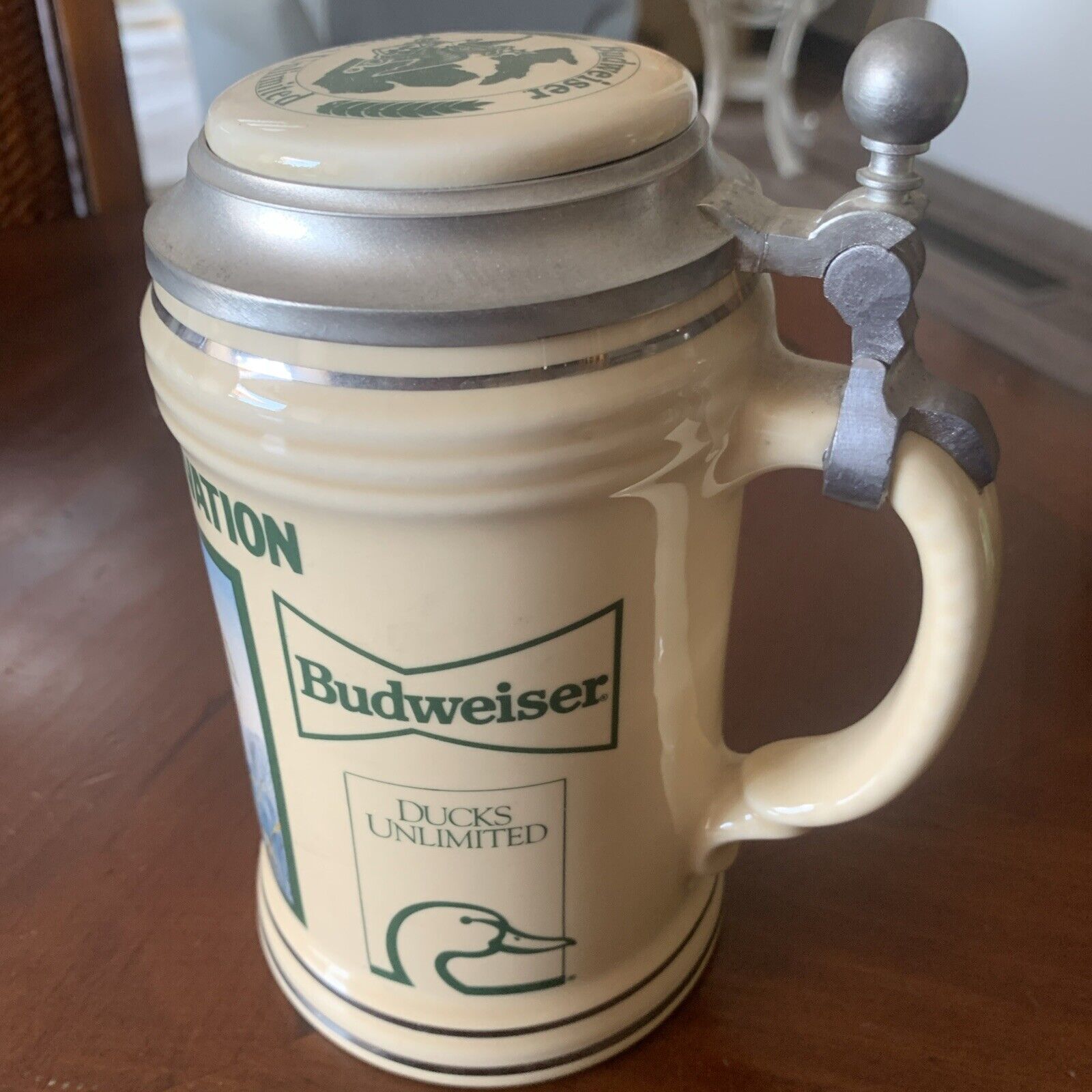 Ducks Unlimited Budweiser Partners In Conservation Beer Stein 1992 First Series