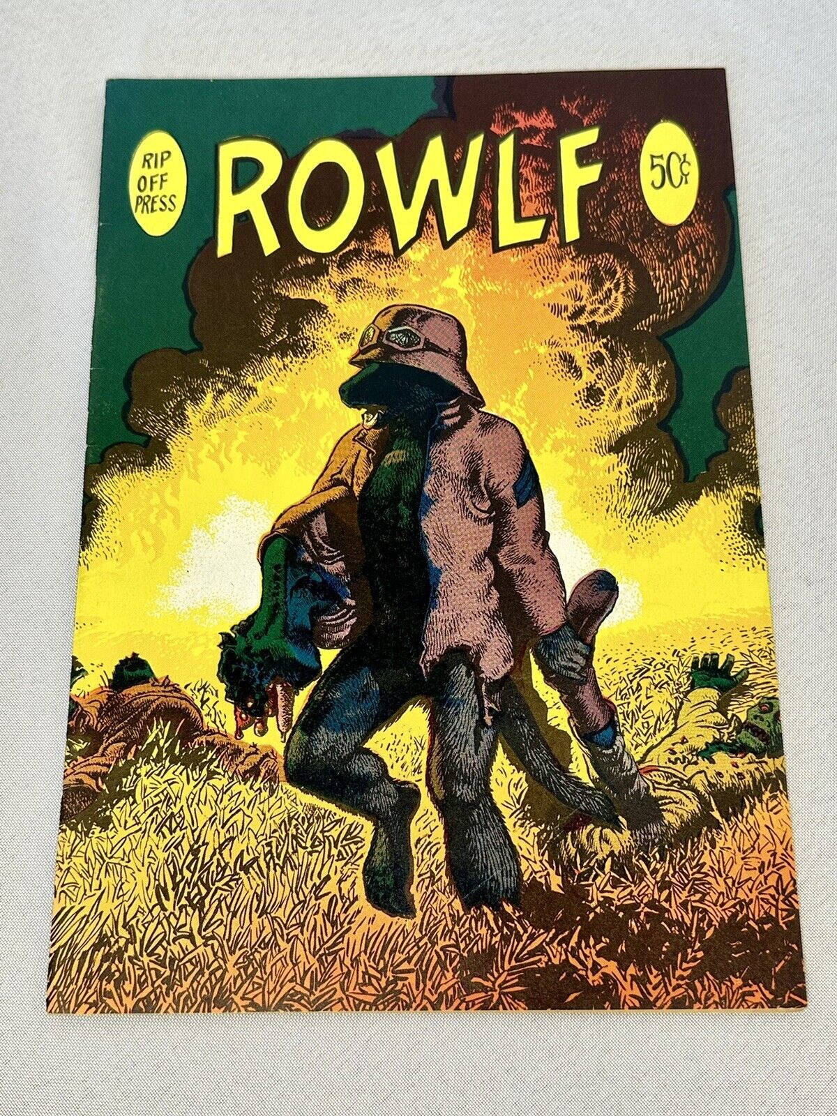 Rowlf #1 2nd Print  (Richard Corben, Rip Off Press 1971) Underground Comix