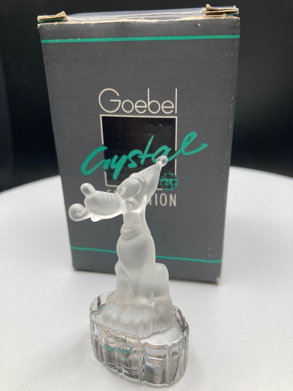 Goebel Germany Crystal Collection Frosted Disney Pluto
