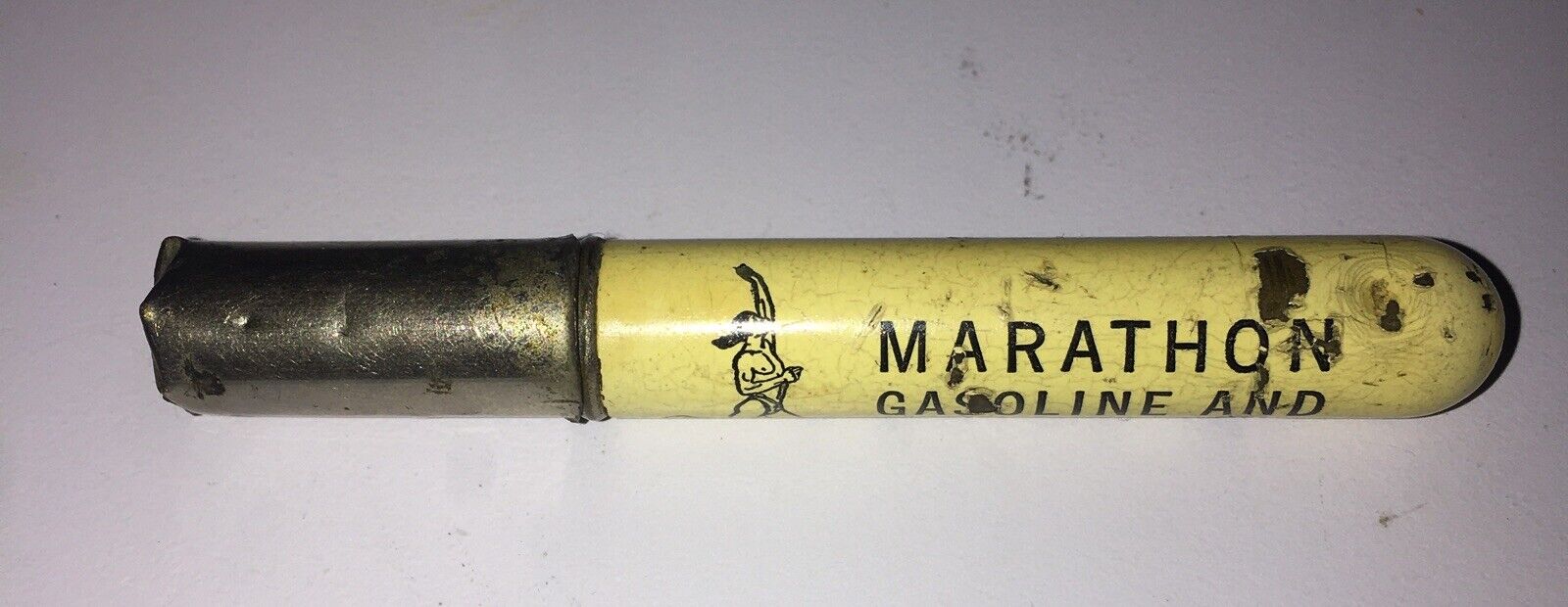 Vintage Marathon Gasoline and Motor Oil Lighter NOT WORKING