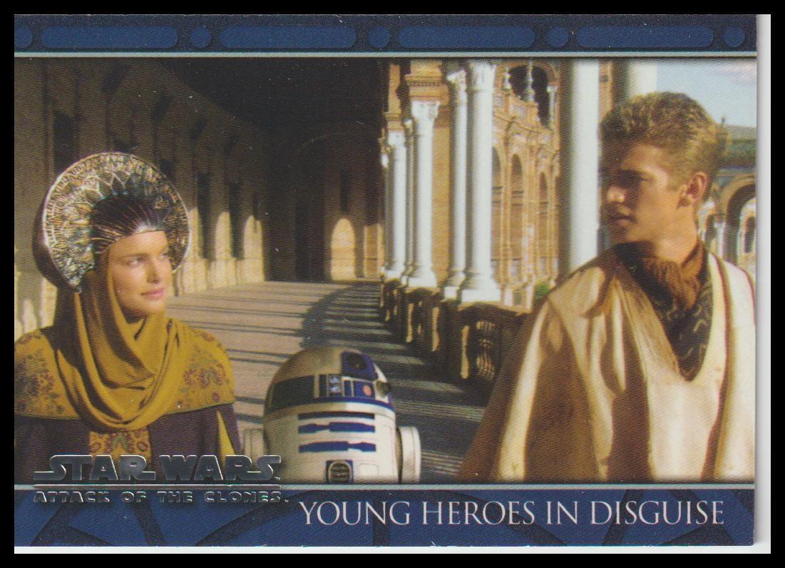 2002 Topps Star Wars: Attack of the Clones #47 Young Heroes In Disguise