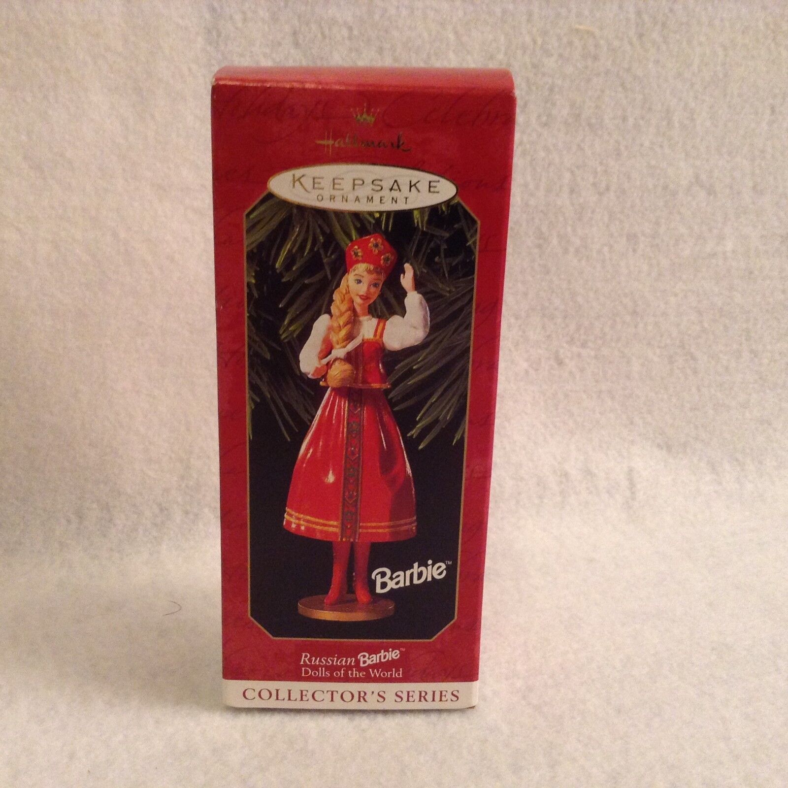 Hallmark Keepsake Christmas Ornament, Russian Barbie Collectible Holiday Decor