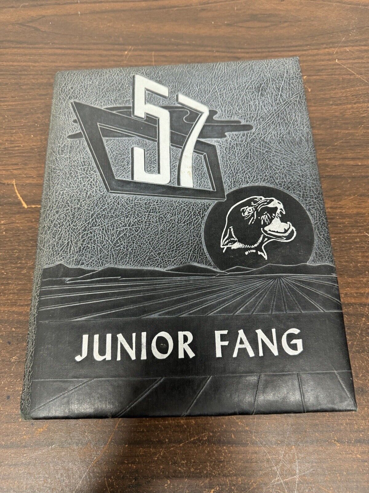 1957 Lufkin high school yearbook the fang