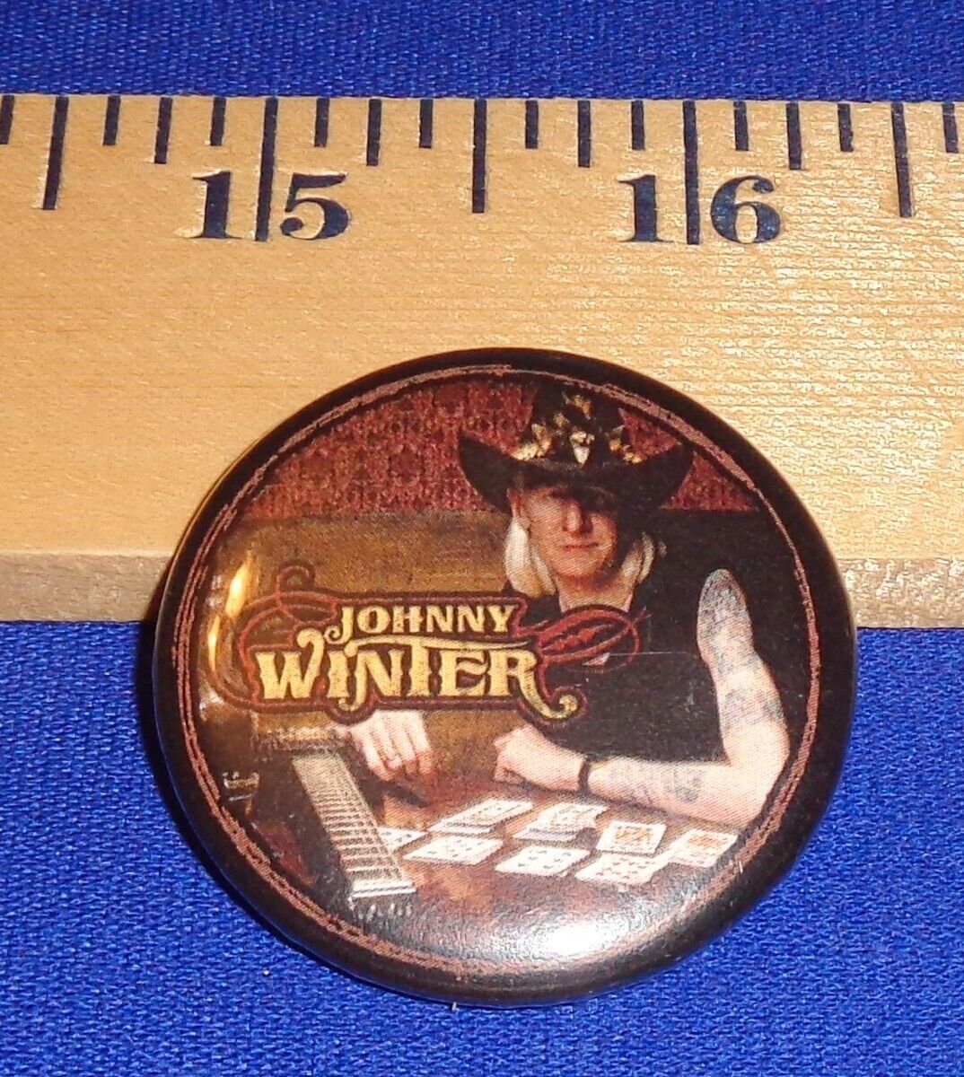 1 Johnny Winter pin