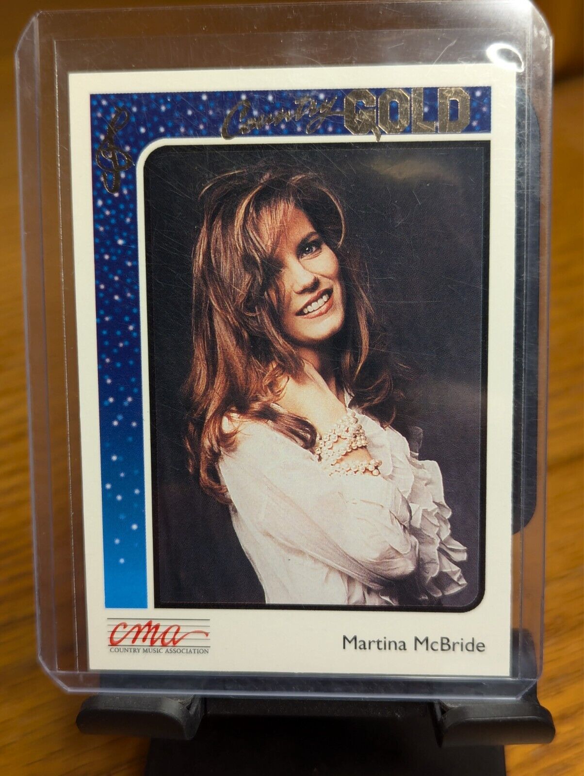 1992 CMA Country Gold # 37 Martina McBride Parallel Gold Country Music HOF