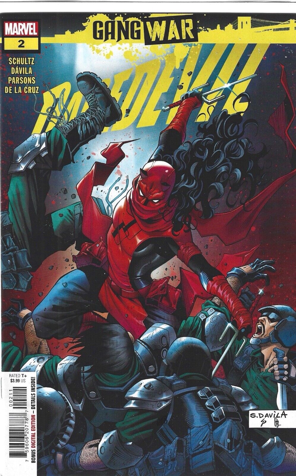 GANG WAR  (Marvel  January 2024) DAREDEVIL GW #3,  LUKE CAGE #2, KUNG-FU #2   NM