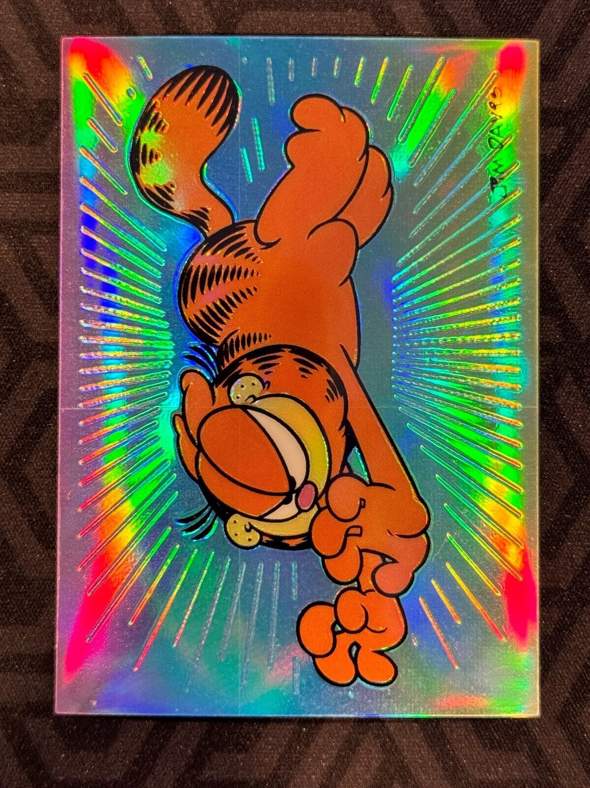 1995 Garfield Krome Holochrome Refractor, HTF, #7