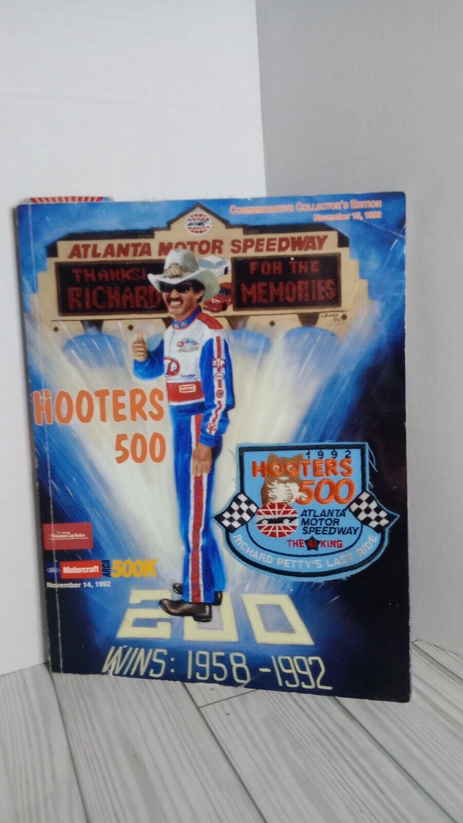 Richard Petty Atlanta Motor Speedway Commemorative Collector’s Edition 1992
