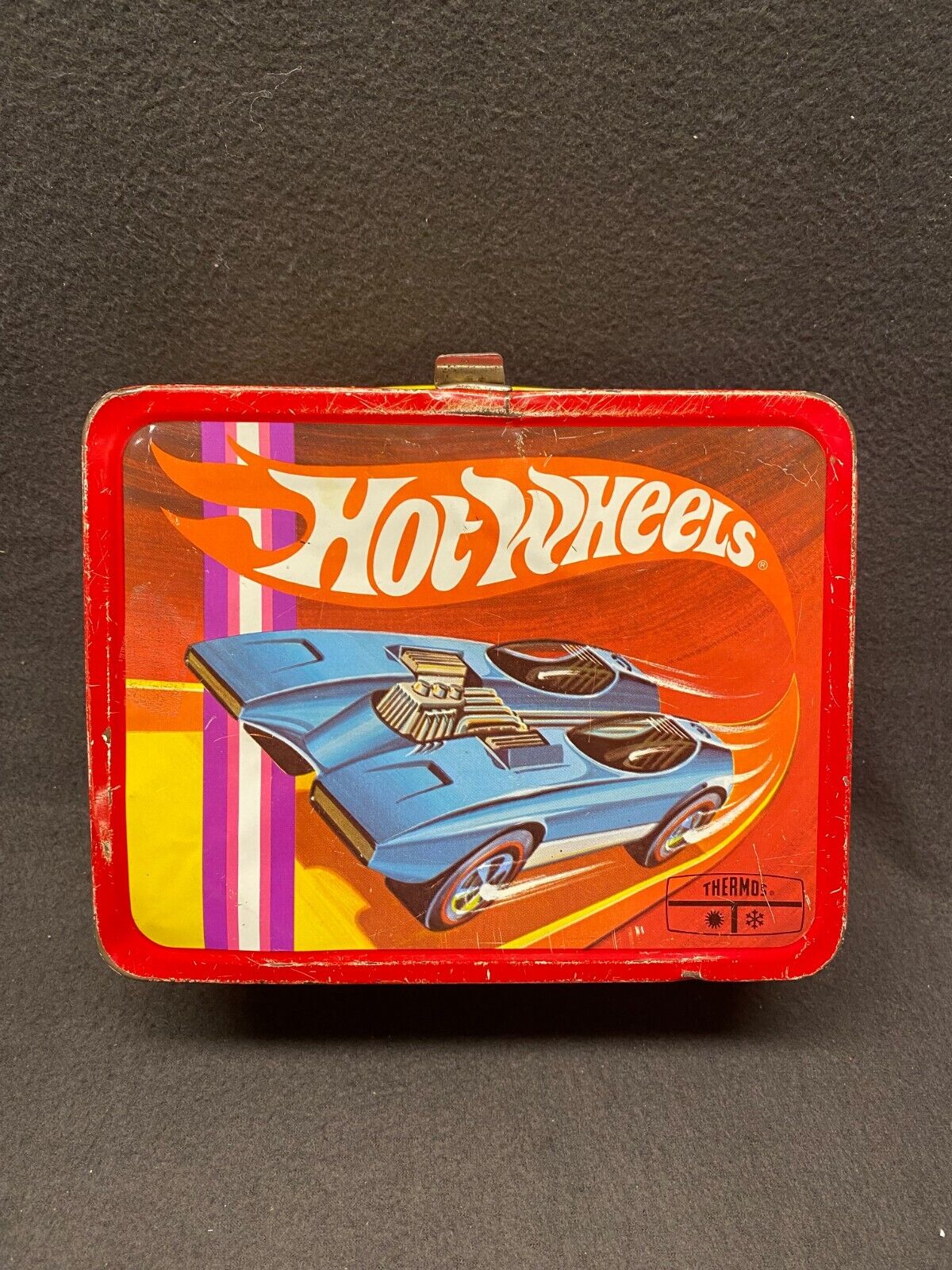 Hot Wheels Lunchbox 1969 Redline by Thermos Nice Redlines Vintage Original RARE
