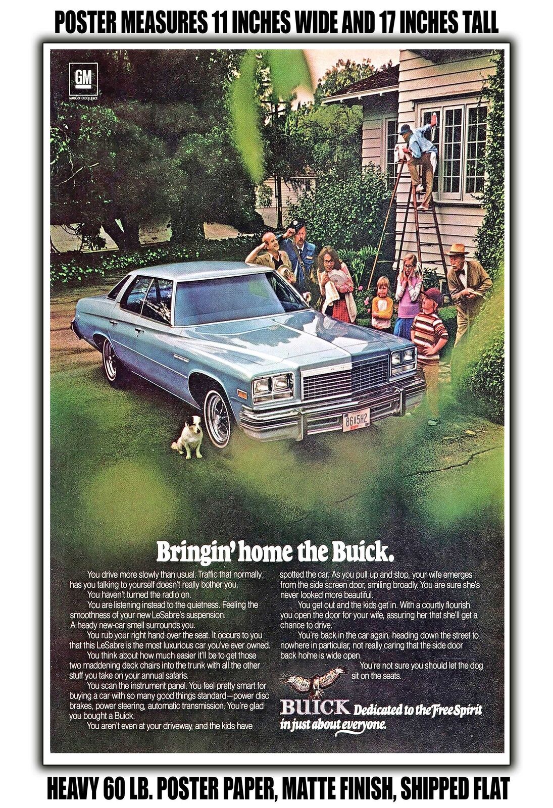 11x17 POSTER - 1976 Buick LeSabre