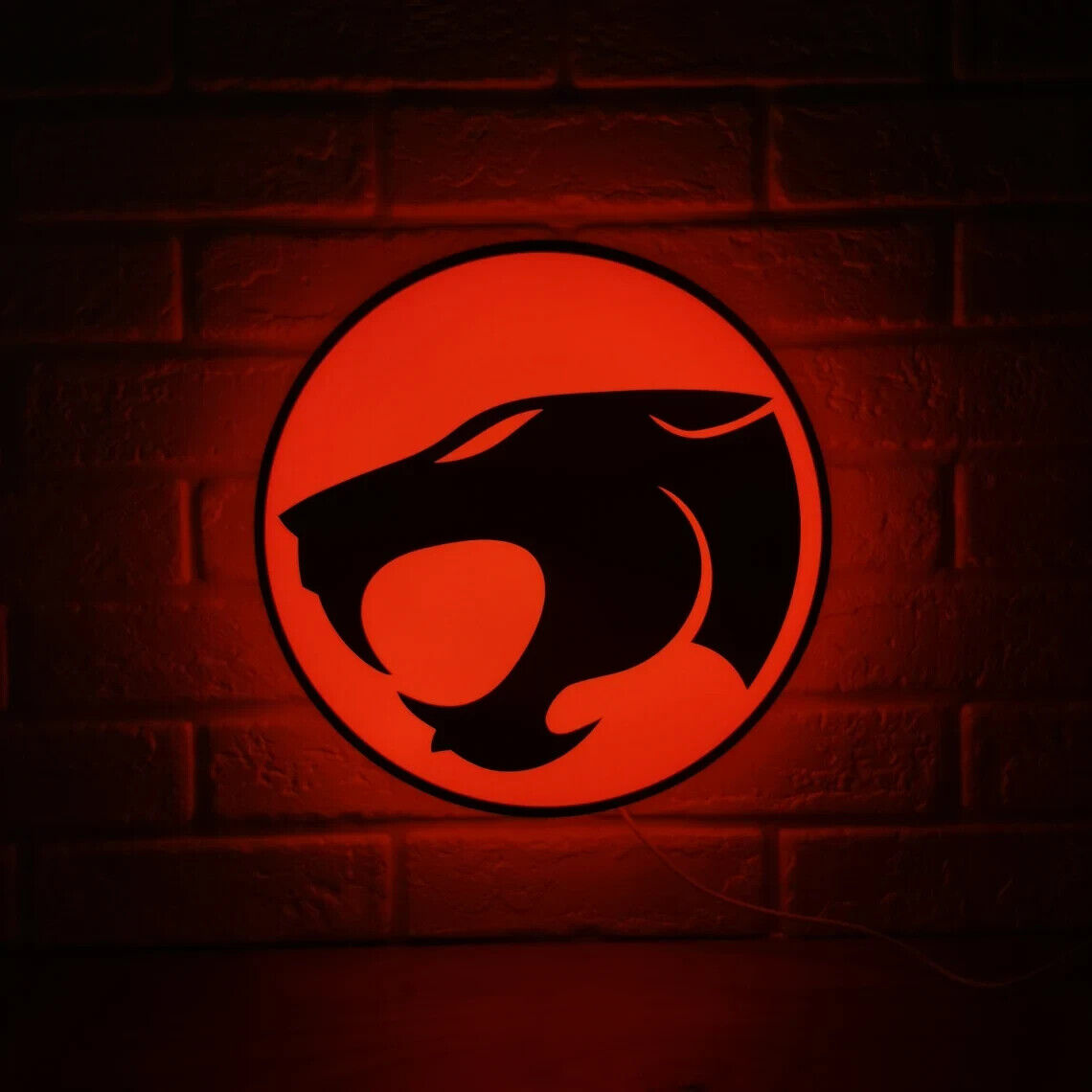 Vintage Thundercats LED Sign  3D Printed, USB Powered & Full Dimmable