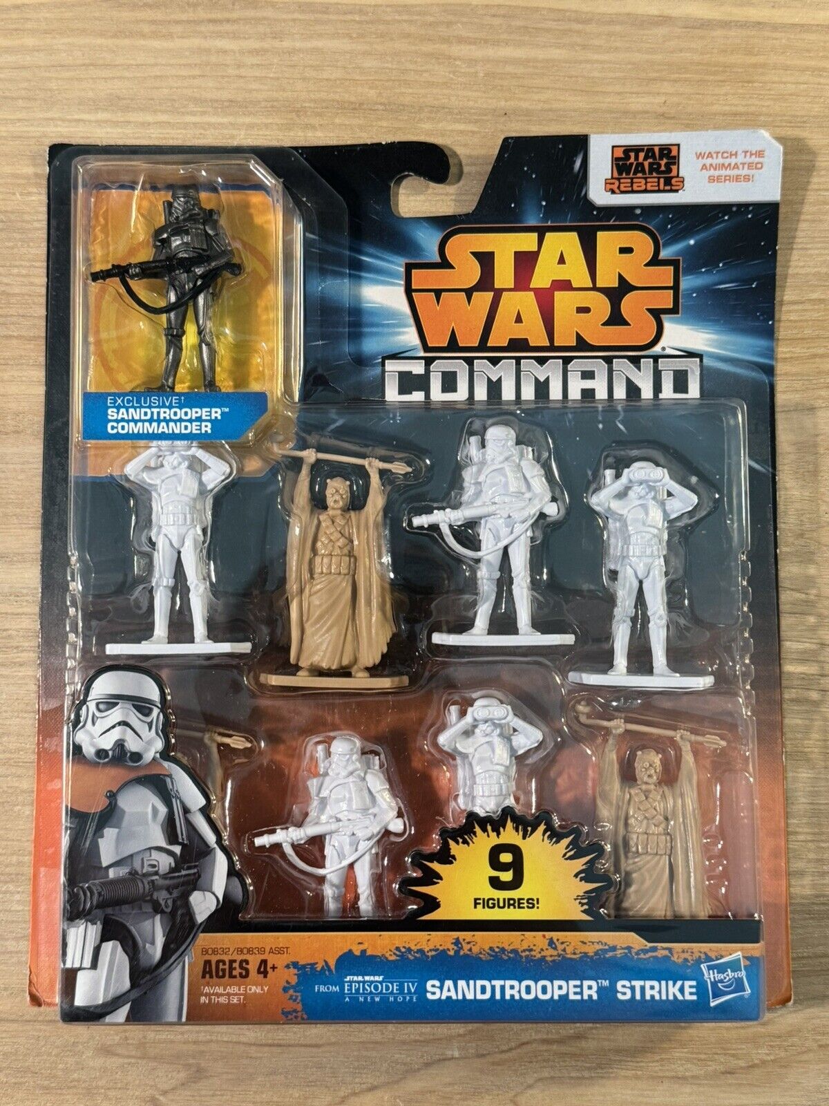 2014 Star Wars Command: Sandtrooper Strike 9 Figures - Exclusive Sandtrooper