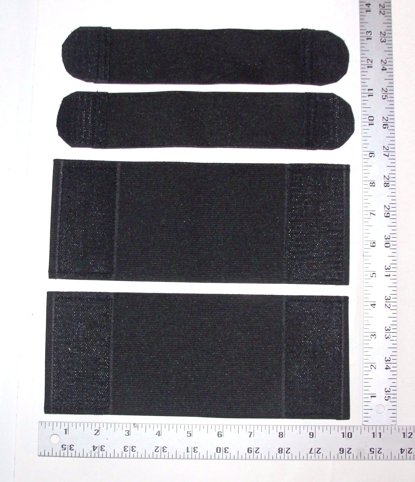 4 Straps (2) 4X10 and (2) 2X10 Replacement Body Armor Elastic Bullet Proof Vest 